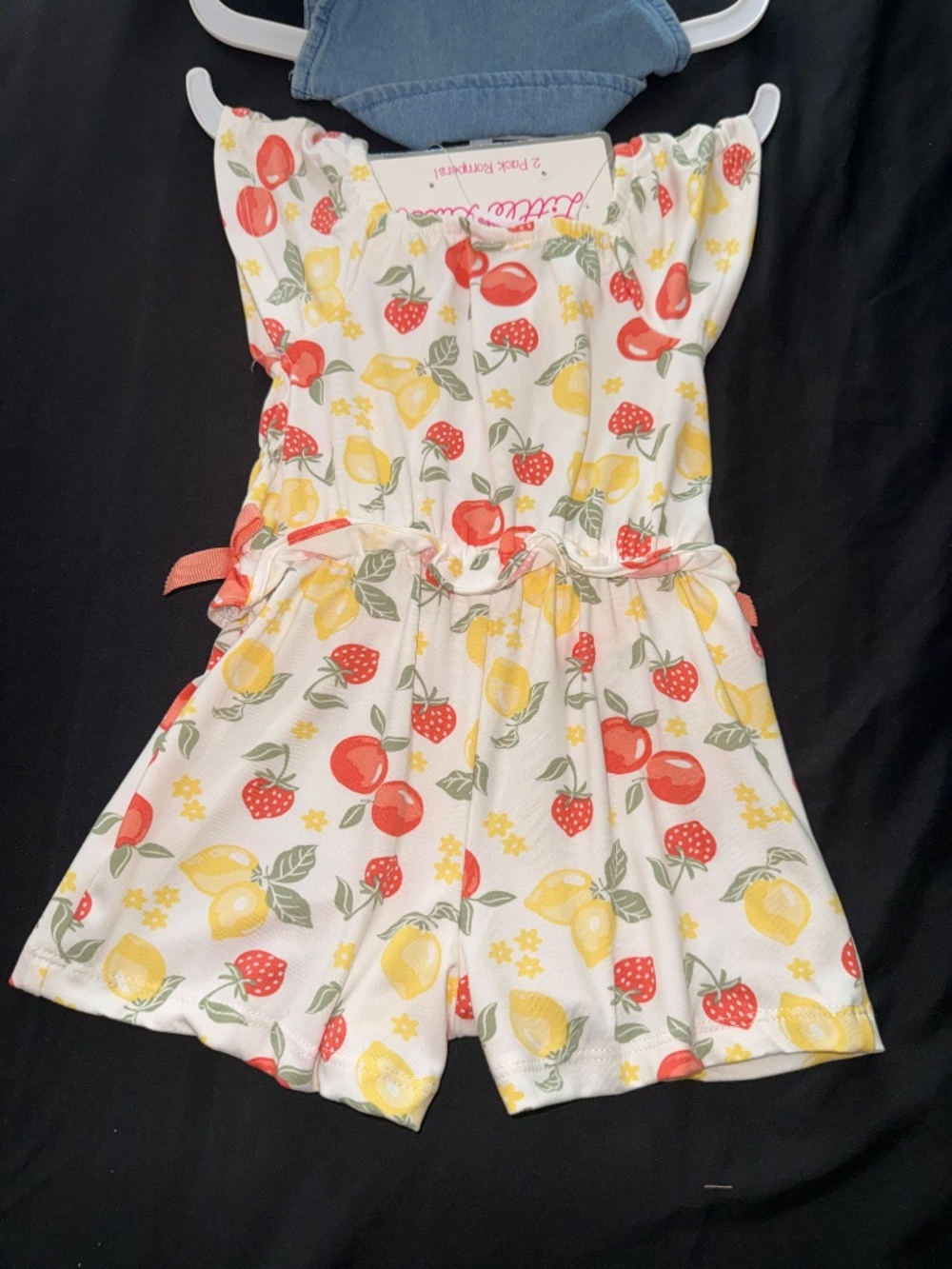 Little Lass 2 pack Rompers - Picture 4 of 4